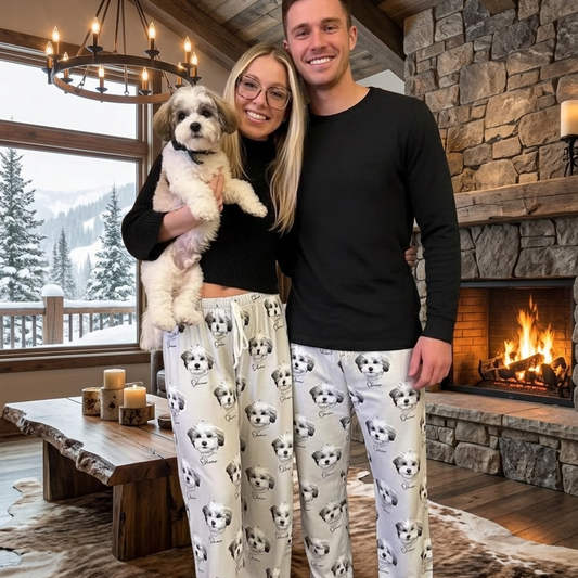 Personlig pyjamas med foto av ditt husdjur 🐾