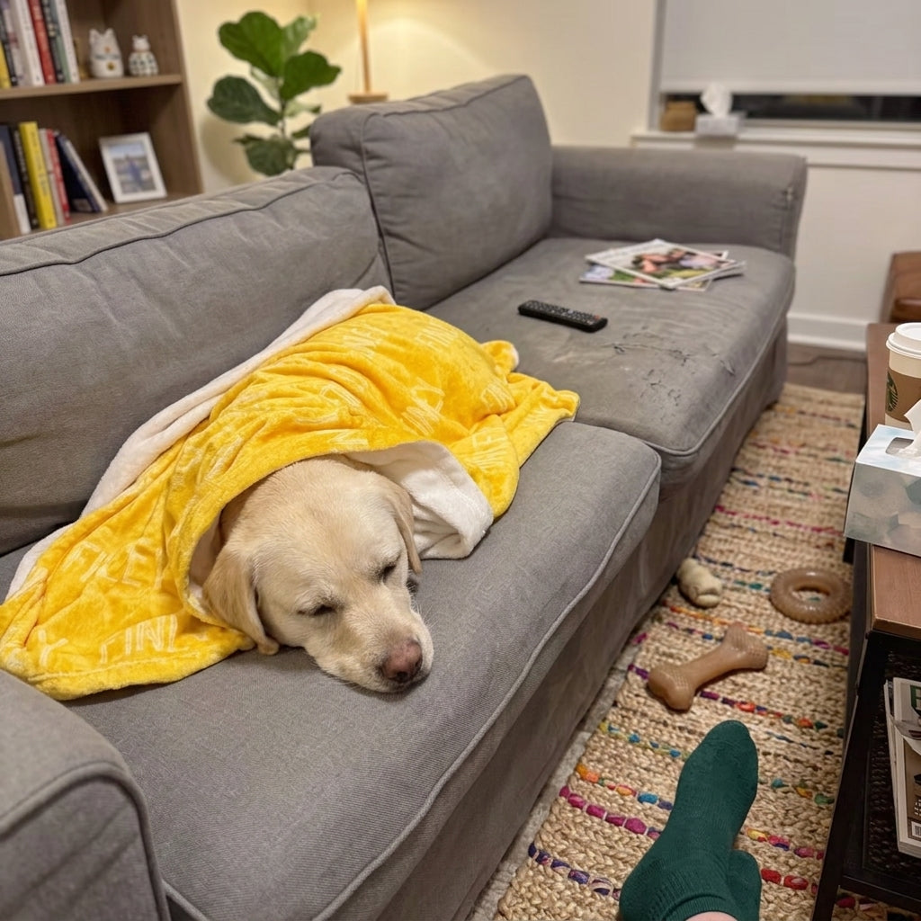 [Personlig] Skräddarsydd Pläd för Husdjur med Namn 🐾