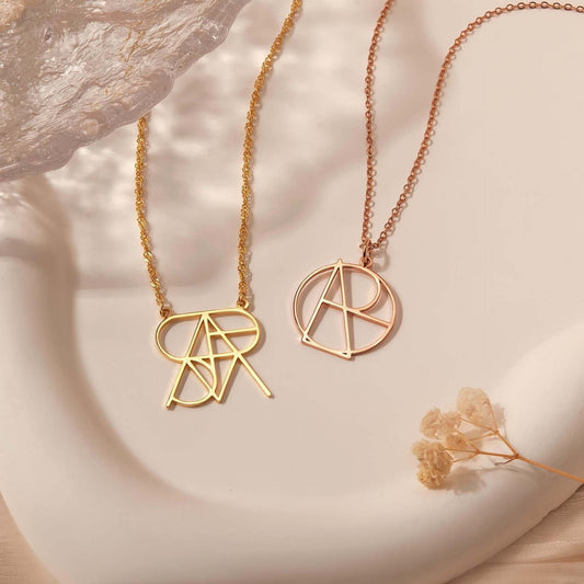 Personligt Namnhalsband Med Skräddarsydd Logotyp