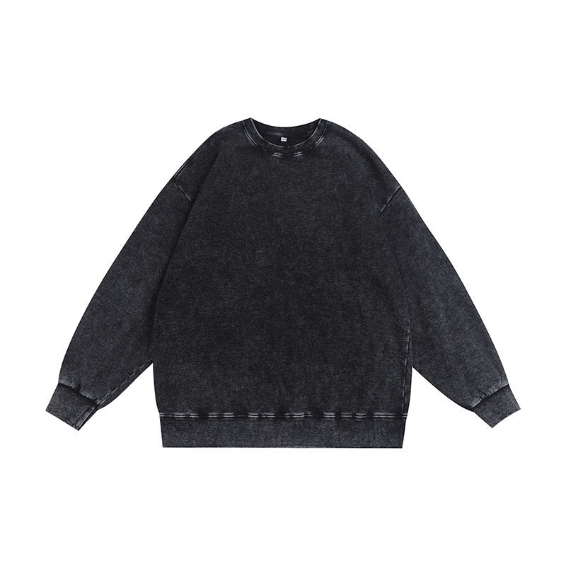 Personlig Sweatskjorta med Hundporträtt i Vintagestil – Skräddarsydd med Namn & Årtal