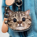 猫·犬 パーソナライズされたペットの写真のキーホルダー - Fallook