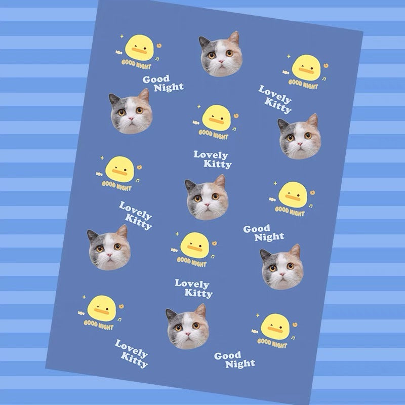 Personliga husdjursprodukter – filt med foto på din älskade hund eller katt｜Specialbeställning