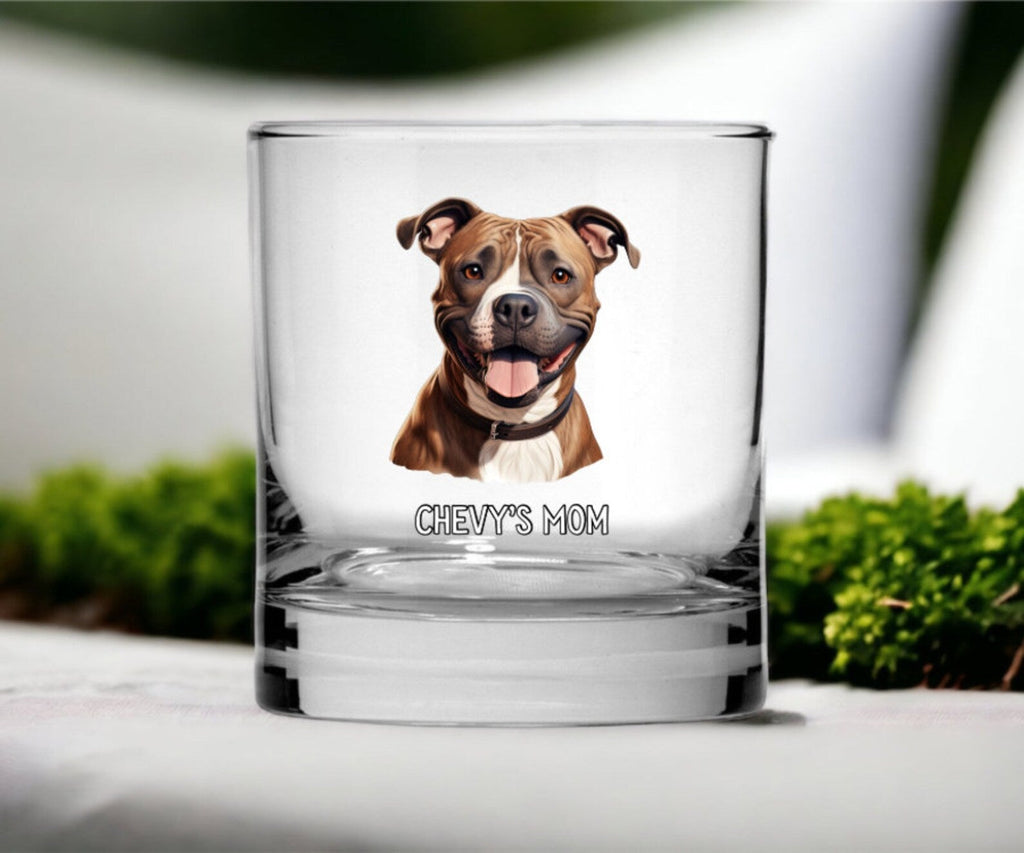 Personligt whiskyglas med foto & namn – Perfekt present till hund- och kattägare