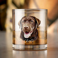Personligt whiskyglas med foto & namn – Perfekt present till hund- och kattägare