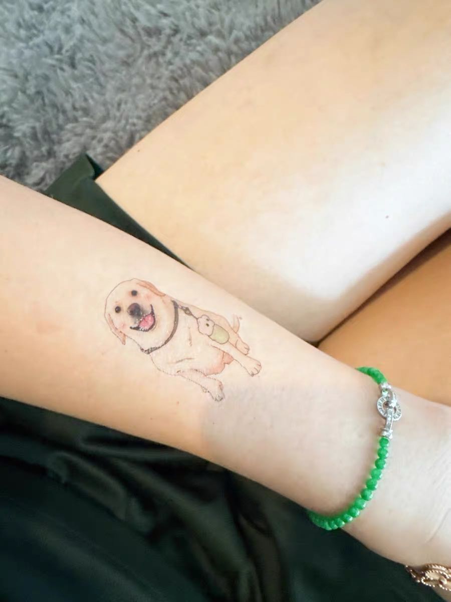 Ny! 【Specialbeställning】Tatueringsporträtt av ditt husdjur